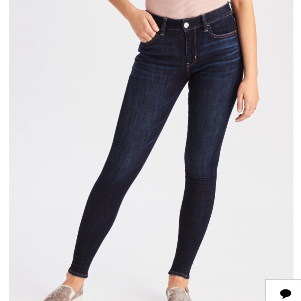 Dark Wash Denim Jeans